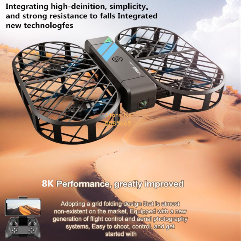 Drone Camera Hd - กล้อง 8K HD 360 ° การป้องกัน
