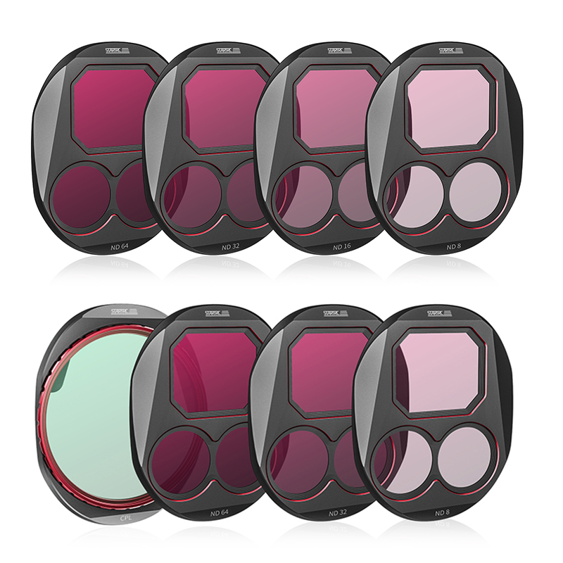 Drone Camera Waterproof - 4 ชิ้น ชุดฟิลเตอร์ ND สำหรับกล้องโดรน ND8