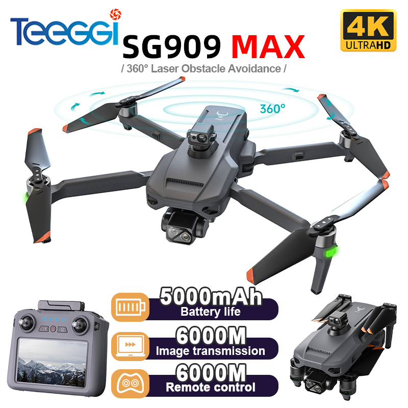 Drone Camera Night Vision - Teeggi SG909 MAX GPS Drone พร้อมกล้อง