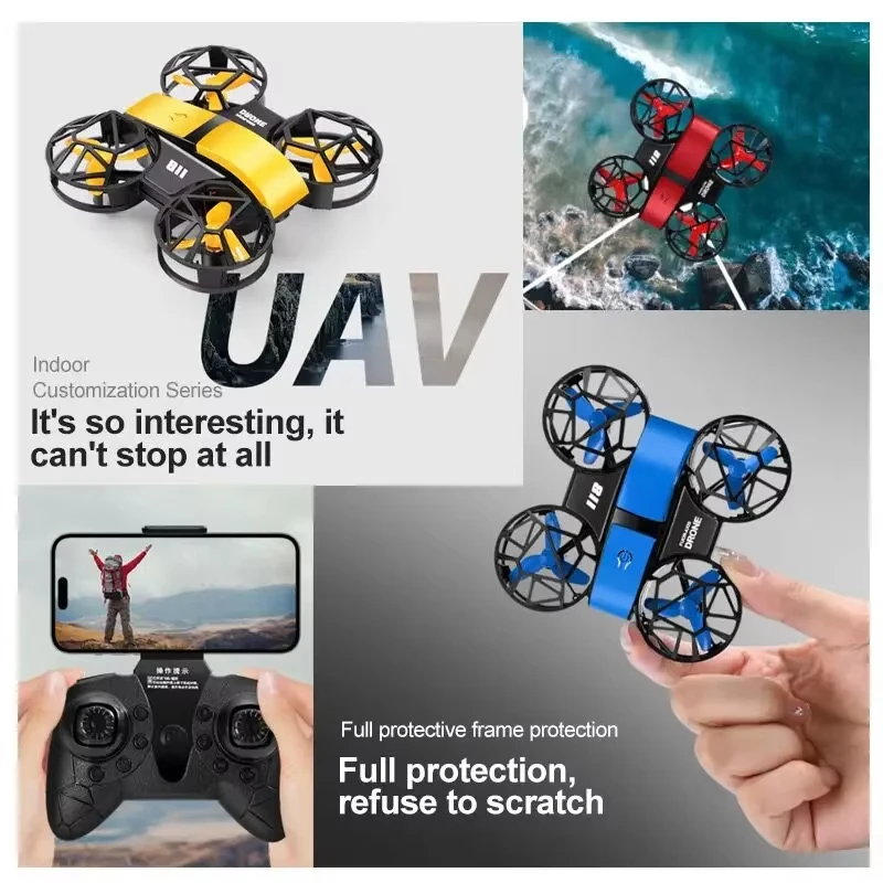 Drone Camera Mount - โดรน D12 Mini 4k ระดับมืออาชีพ กล้องมุมกว้าง
