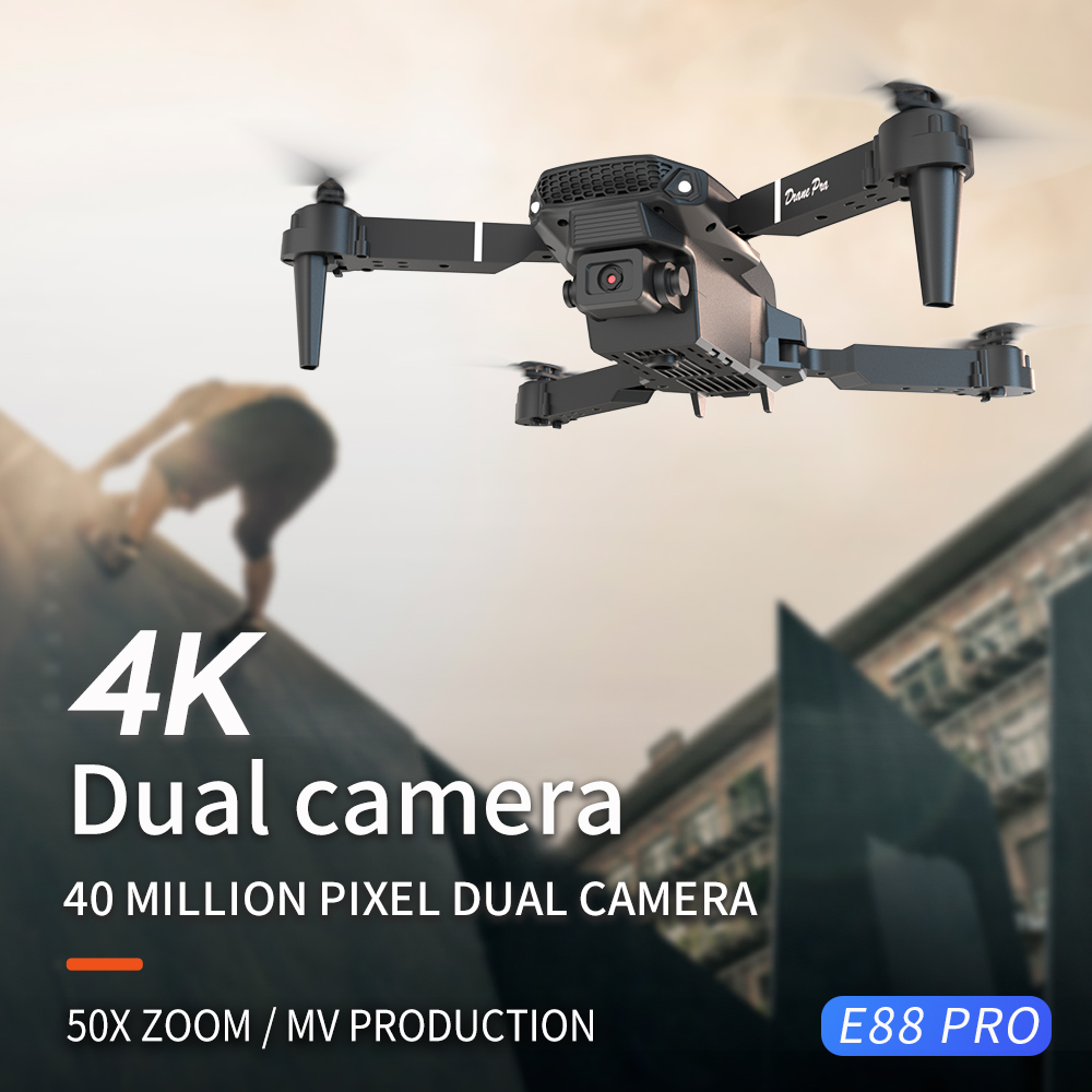 โดรนรุ่นใหม่ E88 ปี 2026 ระดับ - Drone Camera Night Vision บทวิจารณ์และราคา