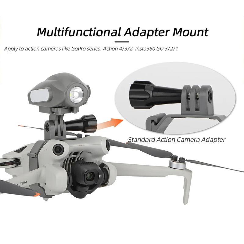 ขายึดกล้องกีฬาสำหรับ Gopro /in - Drone Camera Action บทวิจารณ์และราคา