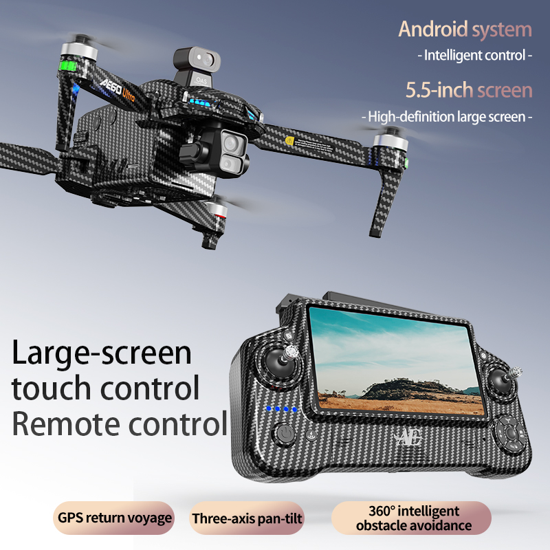 โดรน AE60 GPS ระดับมืออาชีพ กล - Drone Camera With Gimbal บทวิจารณ์และราคา
