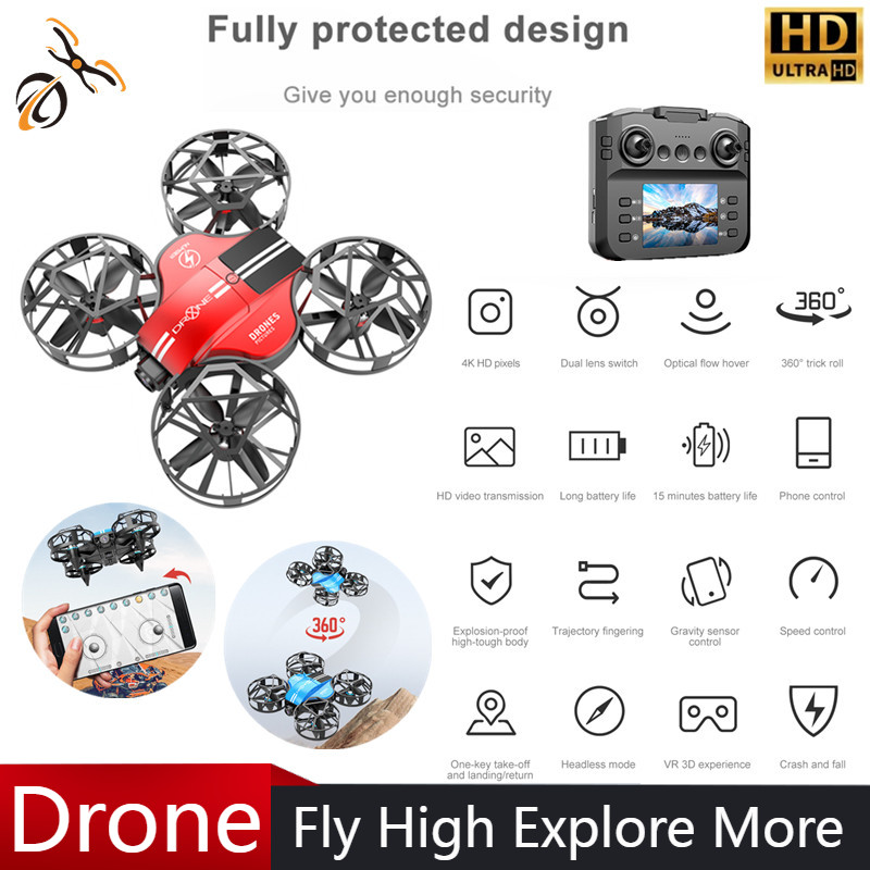 ใหม่ Mini Drone 812PRO อาชีพ H - Drone Camera With Gimbal บทวิจารณ์และราคา