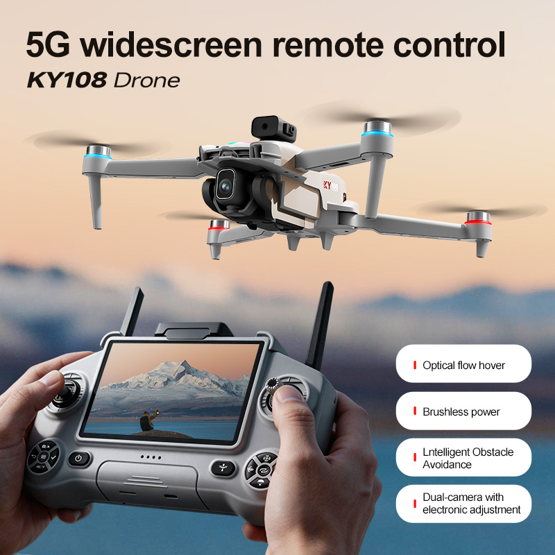 โดรนรุ่นใหม่ KY108 ปี 2026 พร้ - Drone Camera Night Vision บทวิจารณ์และราคา